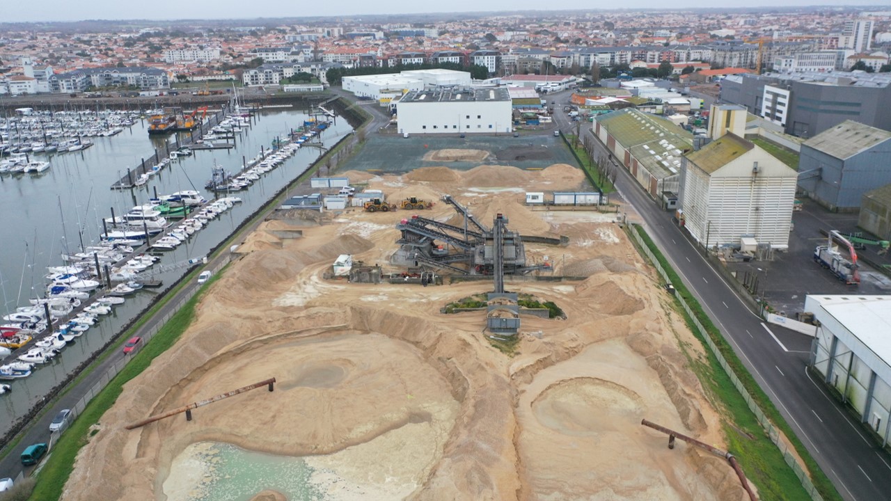 La sablière des Sables d'Olonne